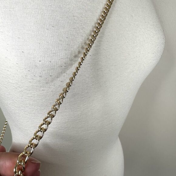 Escada Sorbetto Rosso Watermelon Straw Rattan Chain Crossbody Shoulder Bag - Picture 3 of 11